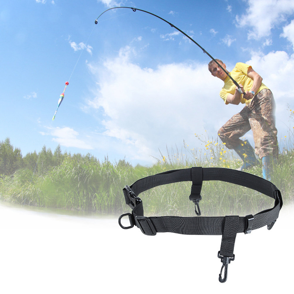 Fishing Hook - 2Pcs Fishing Waist Belt Adjustable Safety
