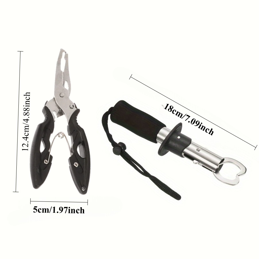 2pcs Fish Controller Set Inclu - مراجعة Fishing Hook Sharpener وسعره