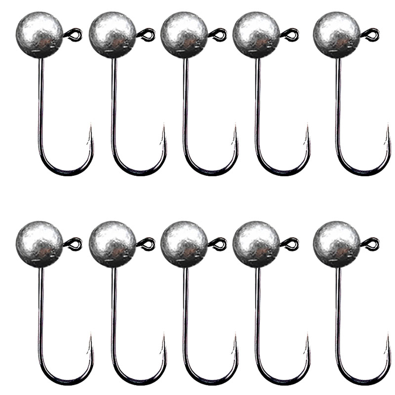 10pcs/lot Jig Head Fishing Hoo - مراجعة Fishing Hook Offset وسعره