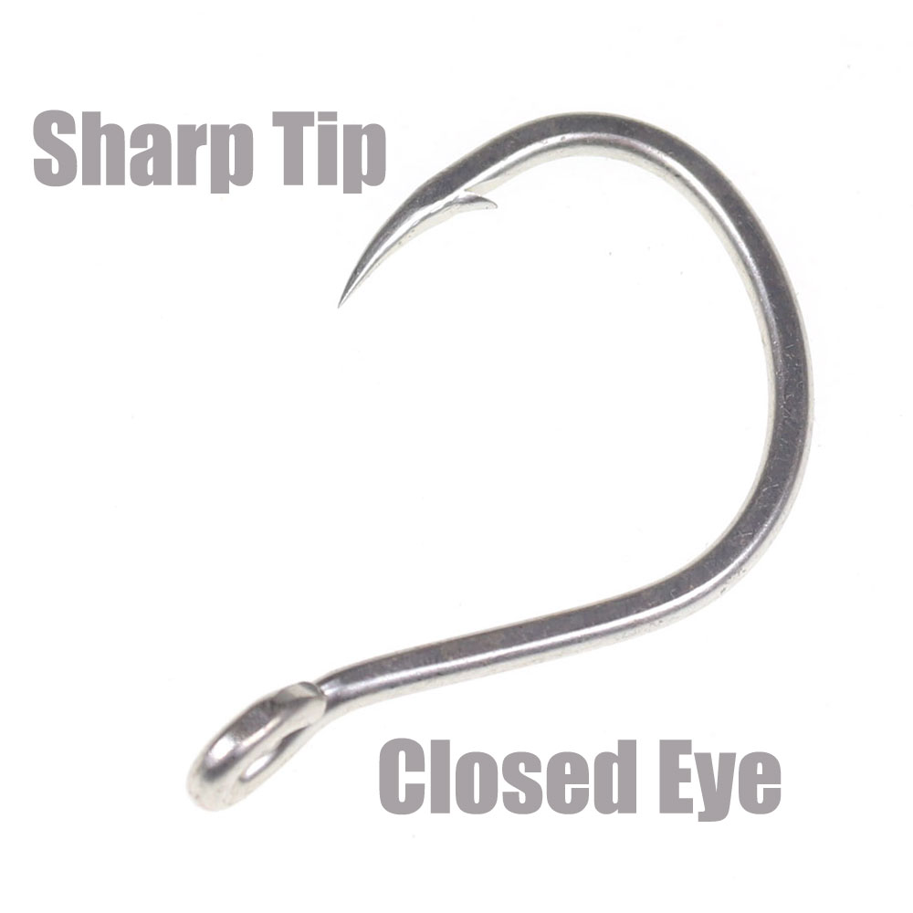 10pcs Matte Tin Anti-rust Salt - مراجعة Fishing Hook Offset وسعره