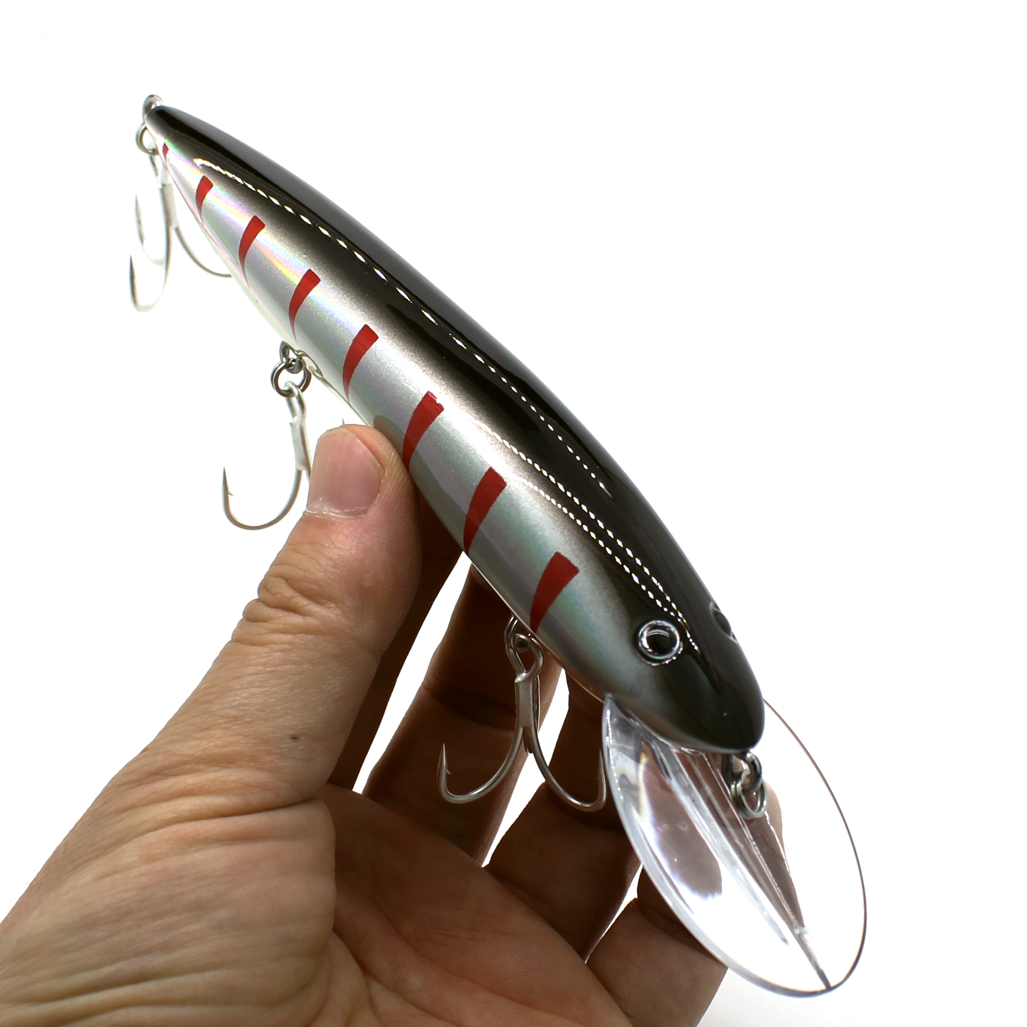 AOCLU-Hard Bait for Deep Sea B - مراجعة Fishing Hook Treble وسعره