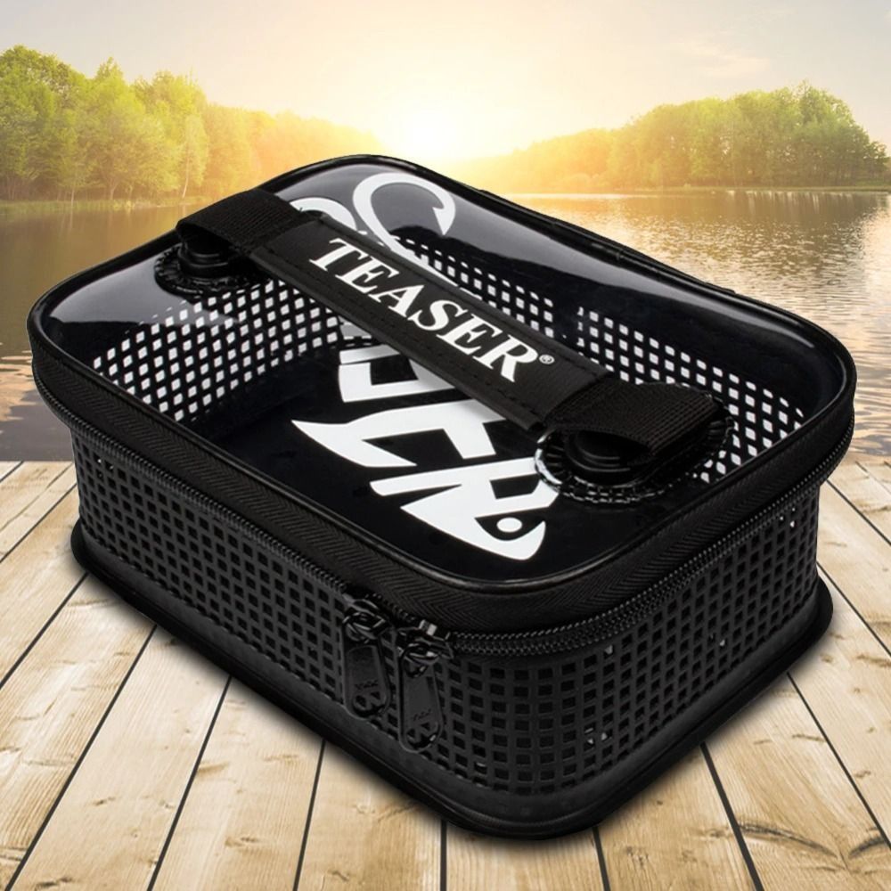 Jig Mesh Bag Lure Bait Storage - مراجعة Fishing Hook Jig وسعره