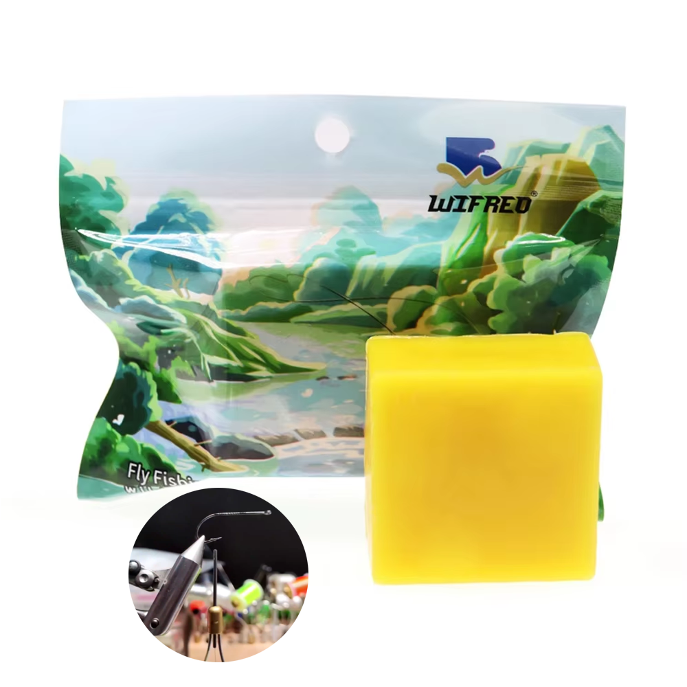 Fly Tying Dubbing Wax Block Ny - مراجعة Fishing Hook Size وسعره