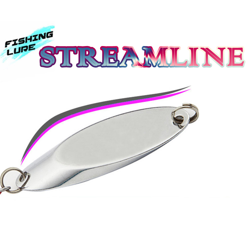 1pc 2.5g-35g Metal Spoon Lure  - مراجعة Fishing Hook Treble وسعره