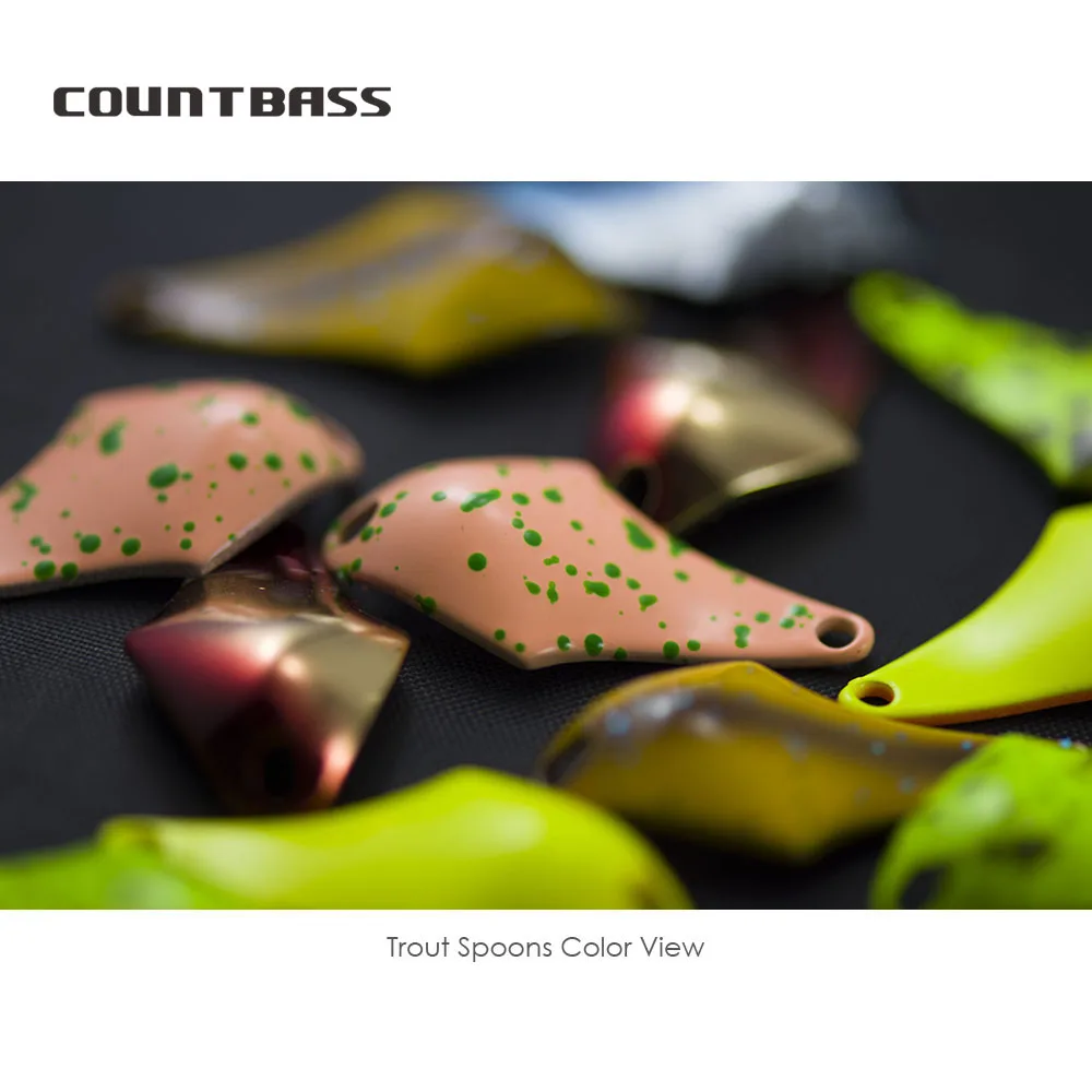 COUNTBASS 5/64oz 2g Casting Sp - مراجعة Fishing Hook Barbless وسعره
