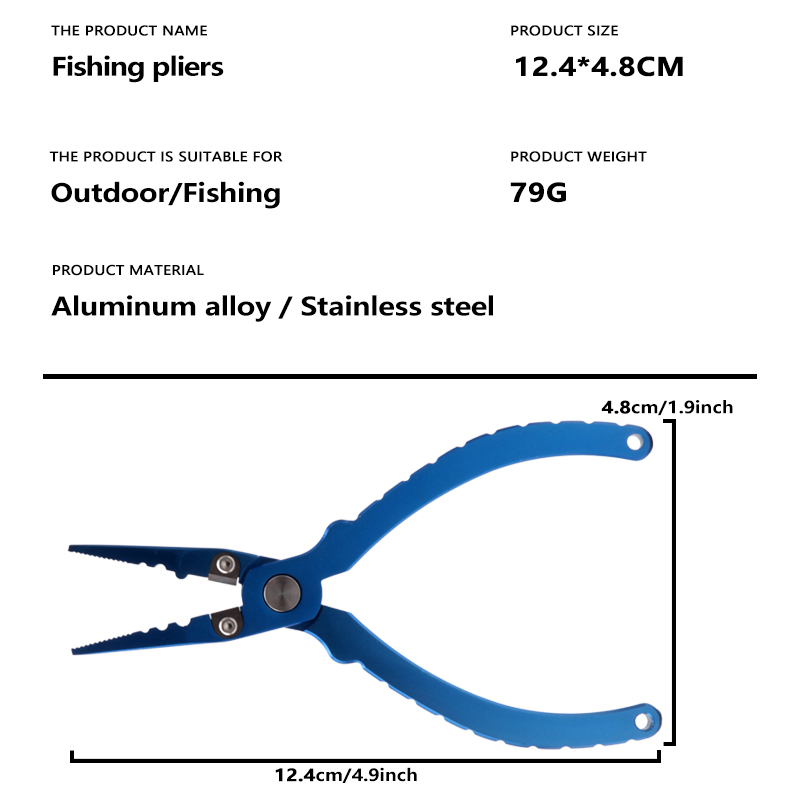 Fishing Tongs, Ultra Light Alu - مراجعة Fishing Hook Sharpener وسعره