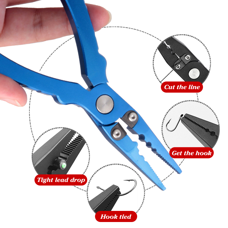 Fishing Tongs, Ultra Light Alu - مراجعة Fishing Hook Sharpener وسعره
