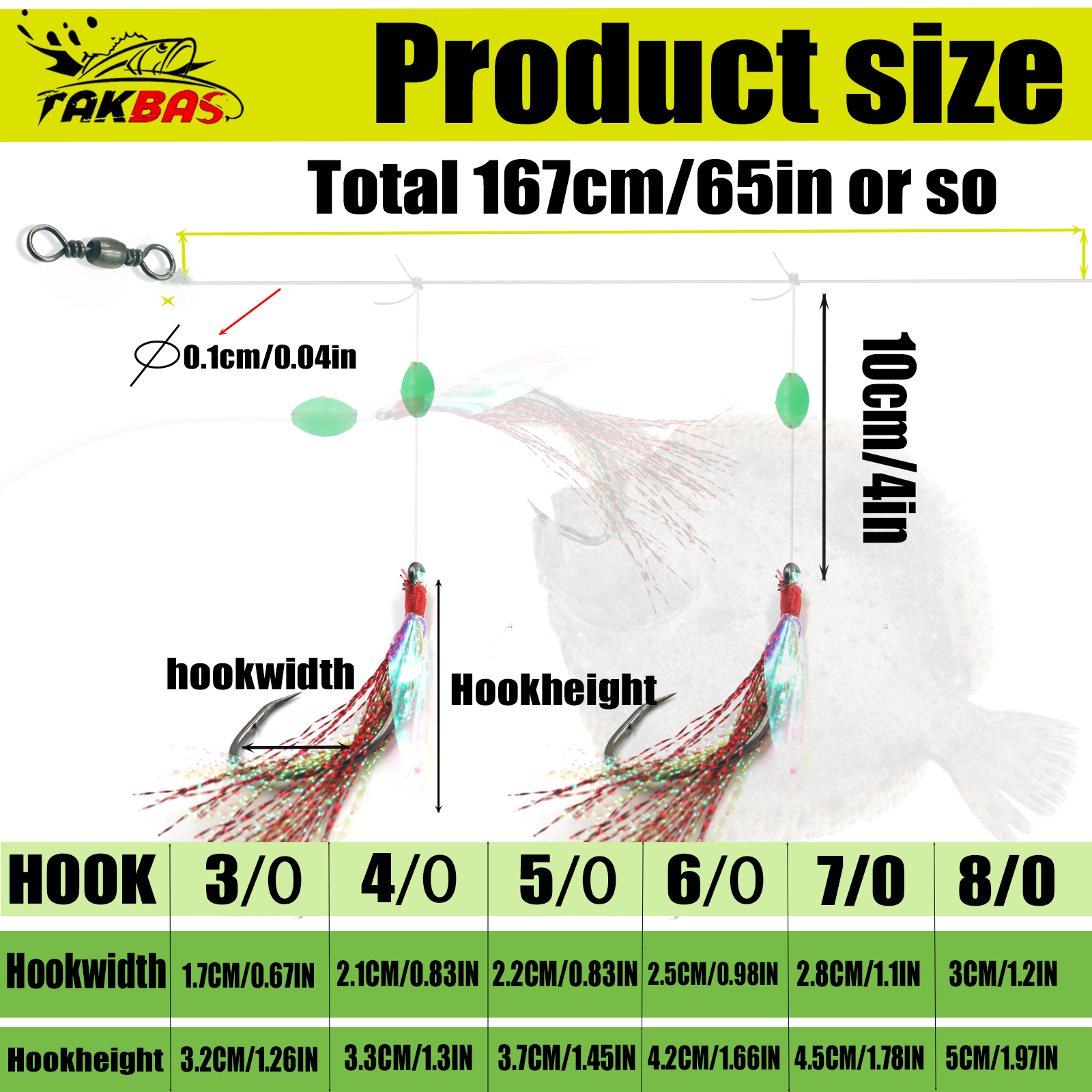 6pcs Snapper Tackle Flasher Ri - مراجعة Fishing Hook Circle وسعره