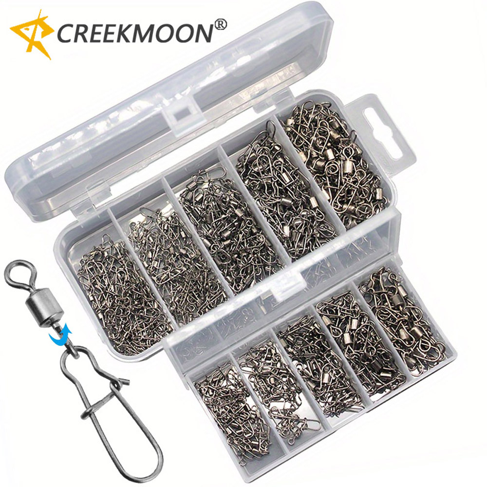 95/210 PCS Set Fishing Connect - مراجعة Fishing Hook Stainless Steel وسعره