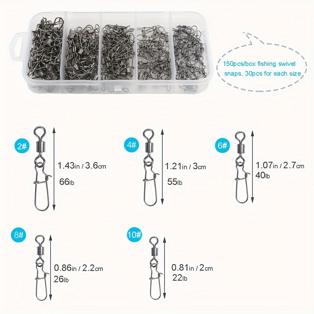 95/210 PCS Set Fishing Connect - مراجعة Fishing Hook Stainless Steel وسعره