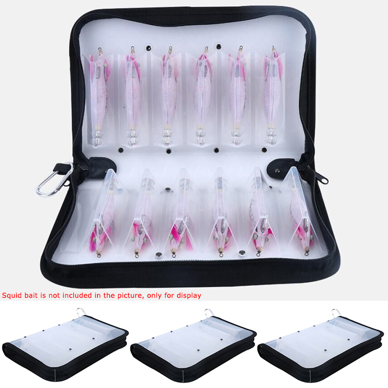 Plastic Transparent Visual Squ - مراجعة Fishing Hook Jig وسعره