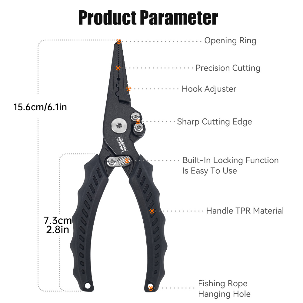 Kingdom Fishing Pliers Multifu - مراجعة Fishing Hook Stainless Steel وسعره