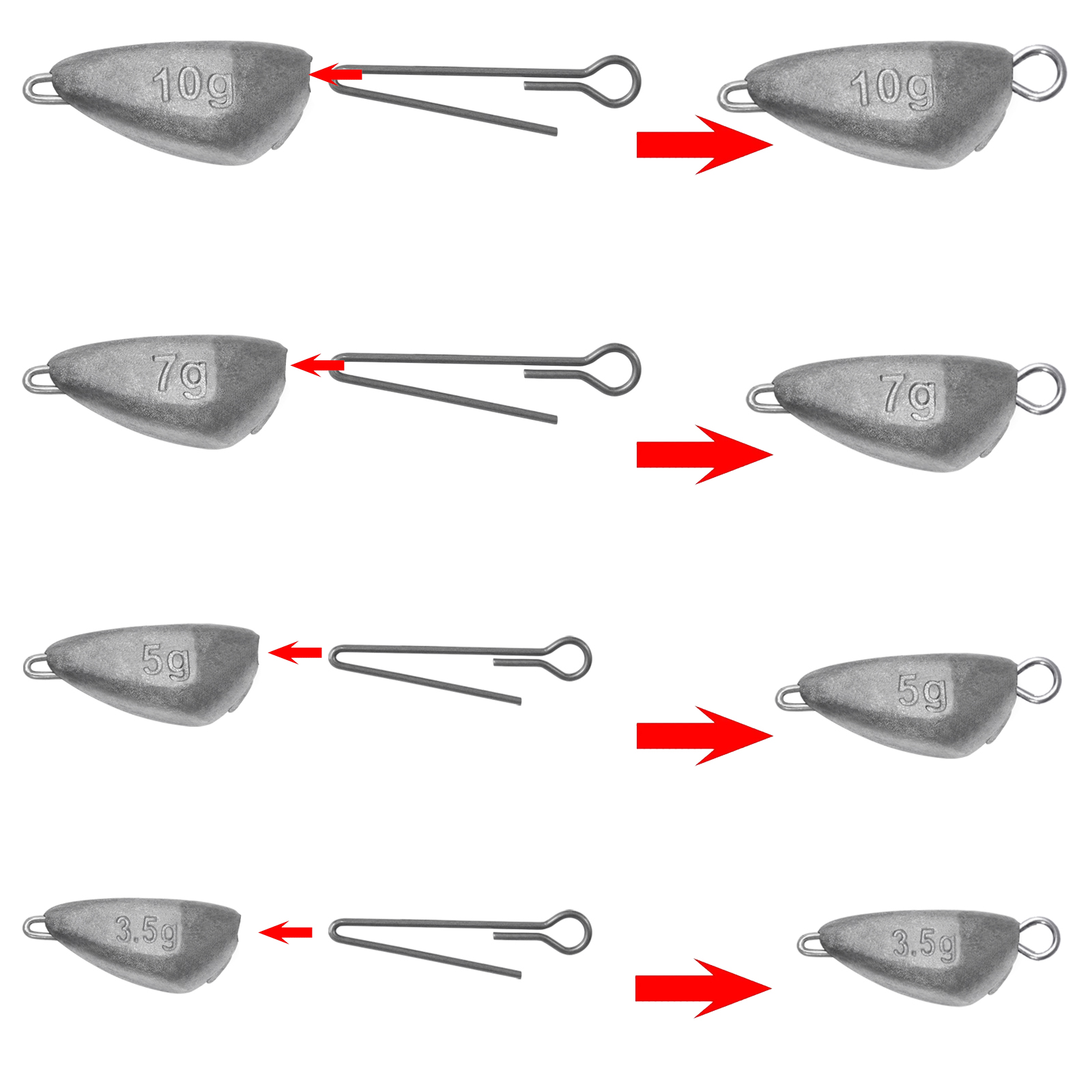 SAMOLLA 5pcs Jig Head Fishing  - مراجعة Fishing Hook Jig وسعره