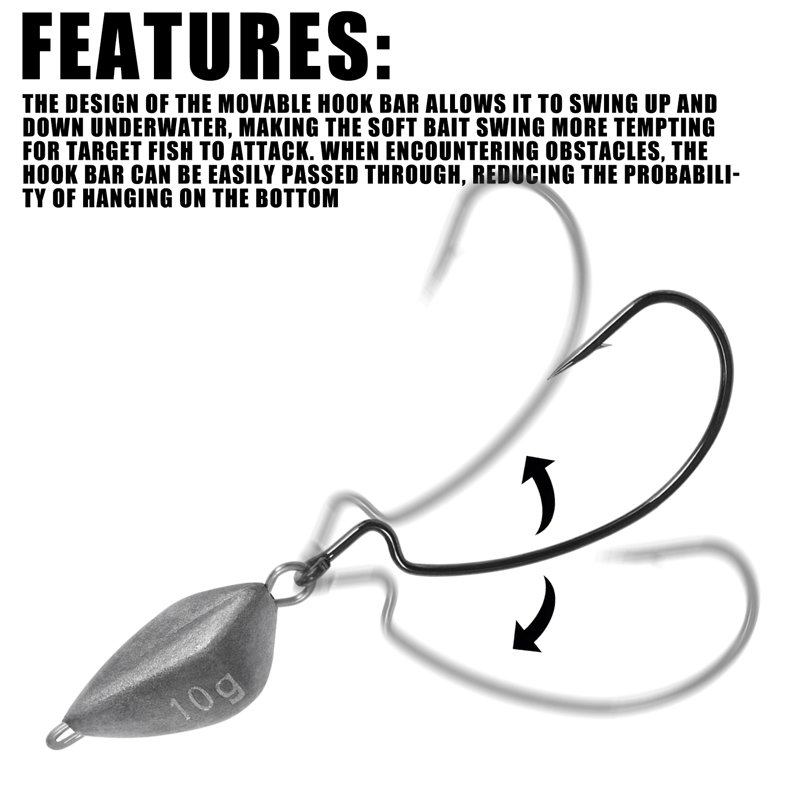 SAMOLLA 5pcs Jig Head Fishing  - مراجعة Fishing Hook Jig وسعره