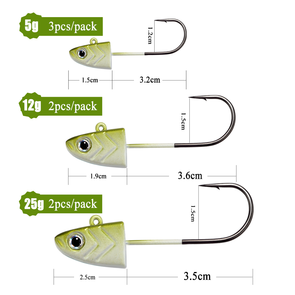FTK Fishing Hooks 5g 12g 25g c - مراجعة Fishing Hook Assortment وسعره