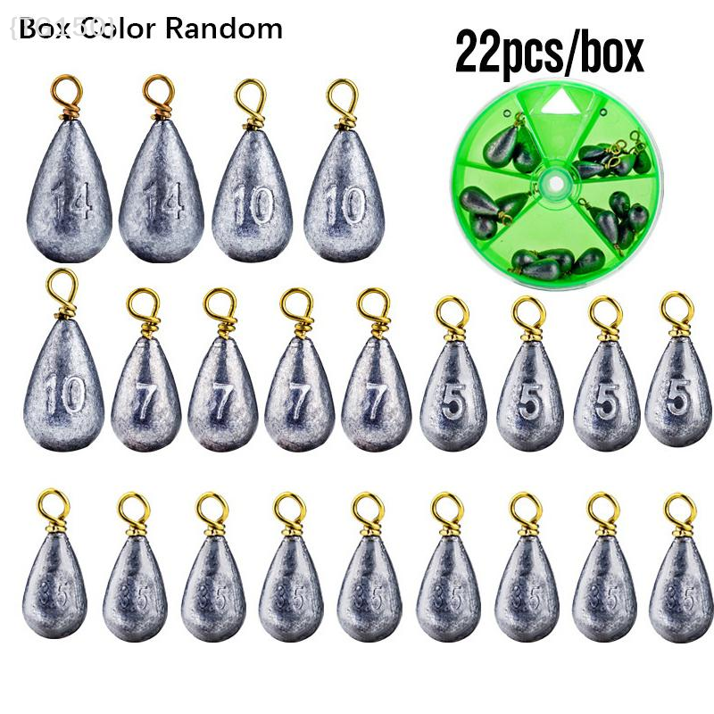 【TG150】22Pcs/Box Fishing Bait  - مراجعة Fishing Hook Box وسعره