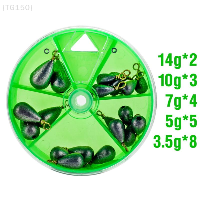 【TG150】22Pcs/Box Fishing Bait  - مراجعة Fishing Hook Box وسعره