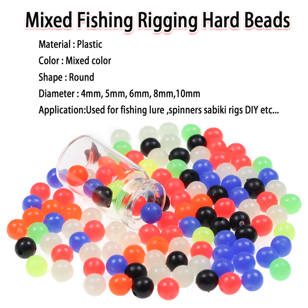 200pcs Mixed Color Fishing Bea - مراجعة Fishing Hook Assortment وسعره