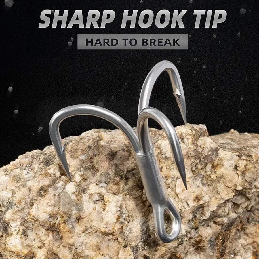 Fishing Treble Hooks High Carb - مراجعة Fishing Hook Offset وسعره
