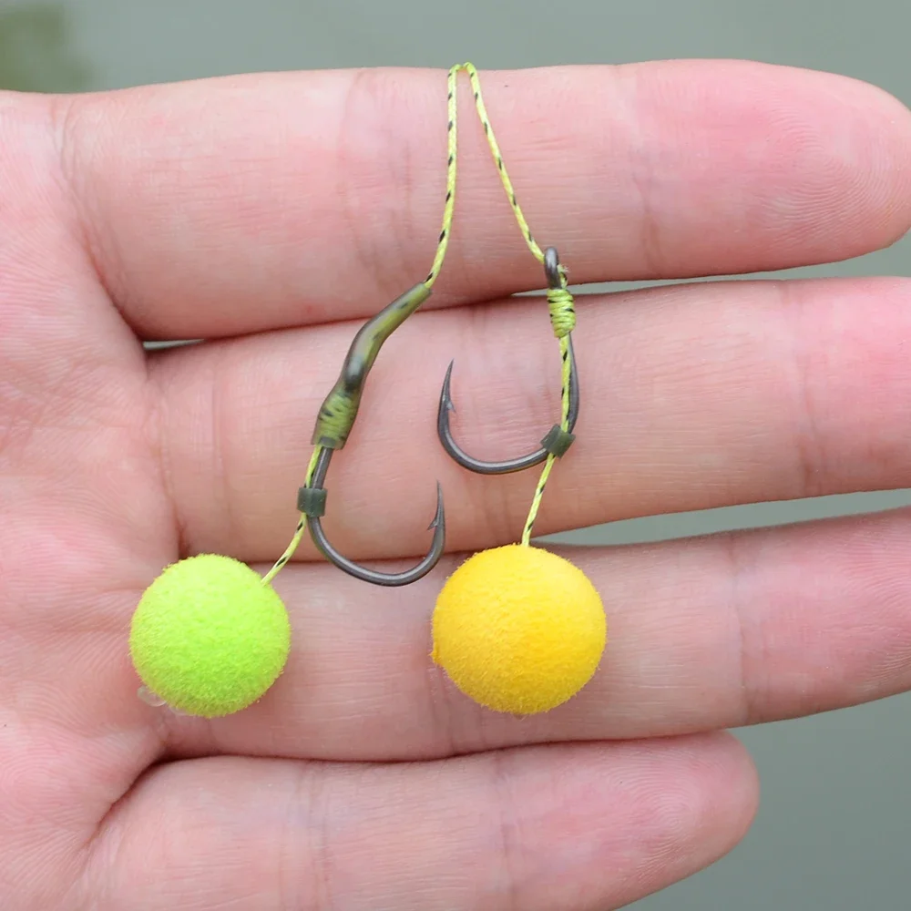 Hirisi 50pcs Barbed  Coated Ca - مراجعة Fishing Hook Assortment وسعره