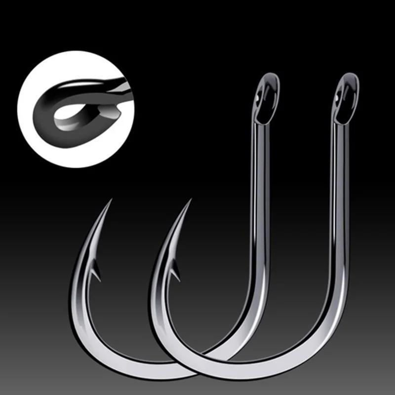 100pc/lot Fishing Hooks Double - مراجعة Fishing Hook Circle وسعره
