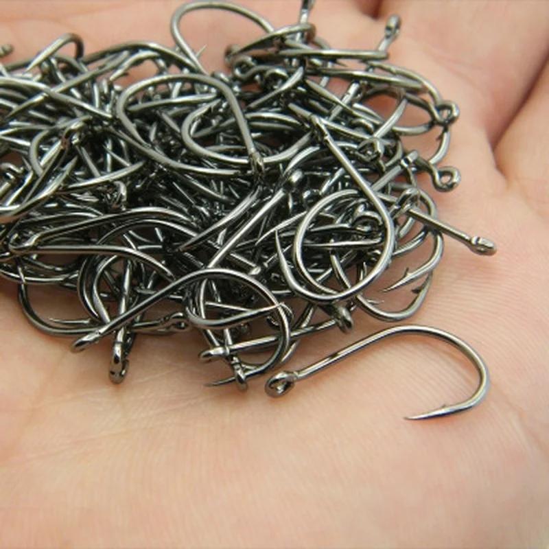 100pc/lot Fishing Hooks Double - مراجعة Fishing Hook Circle وسعره