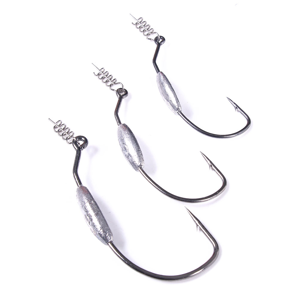 Anti-snagging Weighted Offset  - مراجعة Fishing Hook Offset وسعره