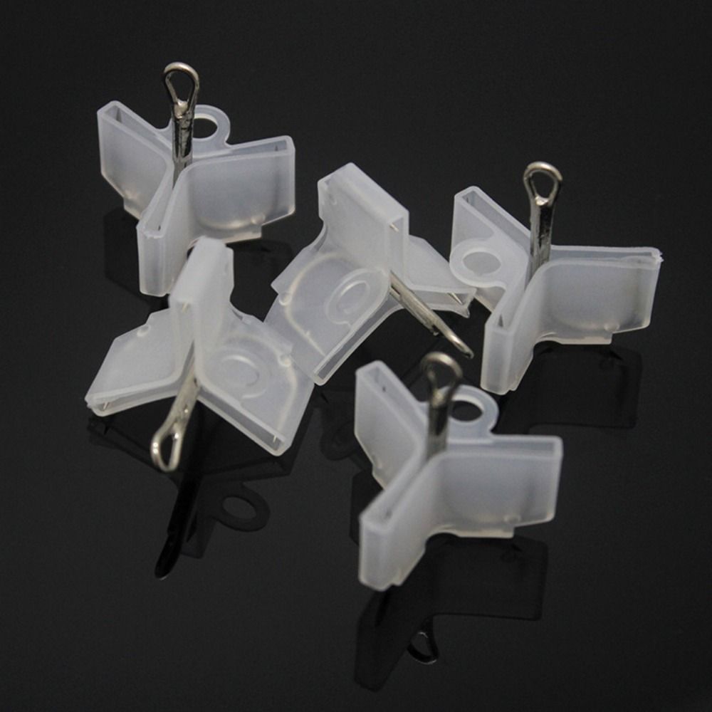 50PCS Fishing Lures Holders Tr - مراجعة Fishing Hook Treble وسعره