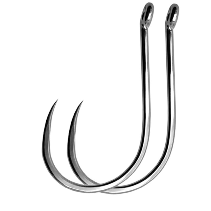 100 Pcs #1-#10 Freshwater Fish - مراجعة Fishing Hook Circle وسعره