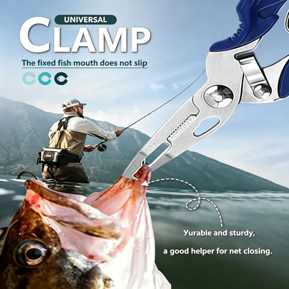 1/2pcs Fishing Gripper and Pli - مراجعة Fishing Hook Remover وسعره