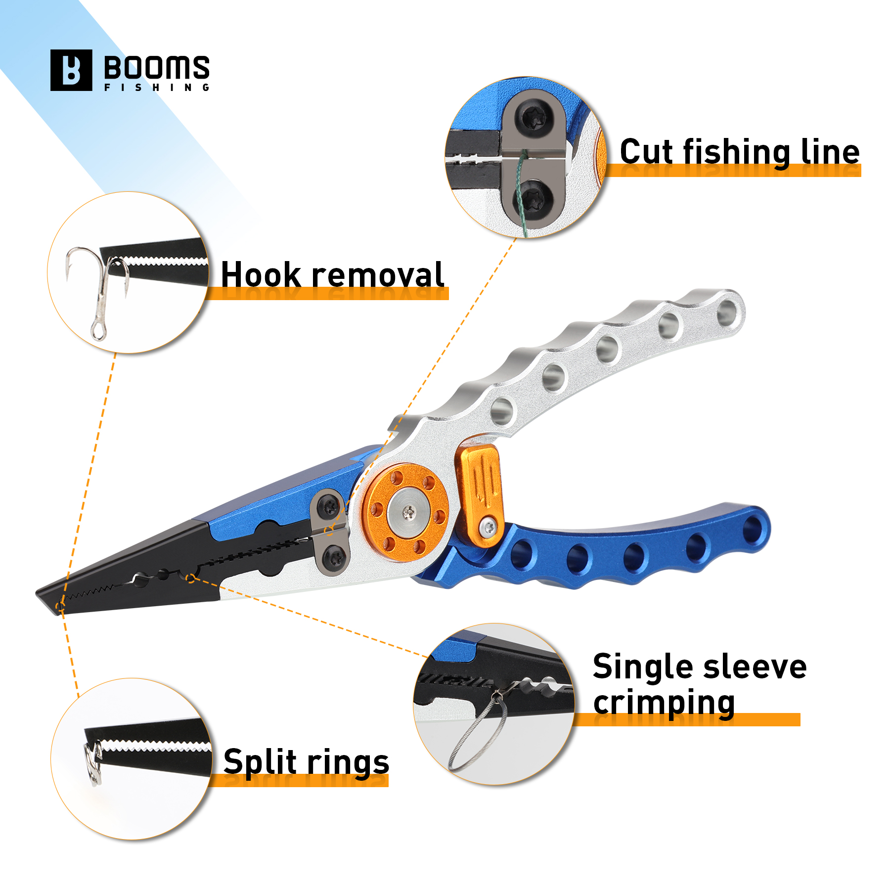Booms Fishing X01 Aluminum Fis - مراجعة Fishing Hook Sharpener وسعره