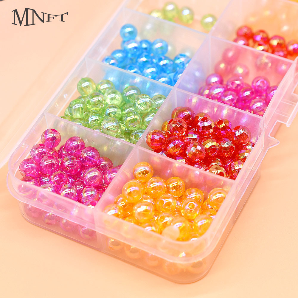 MNFT Mix 5 Colors Round Beads  - مراجعة Fishing Hook Assortment وسعره