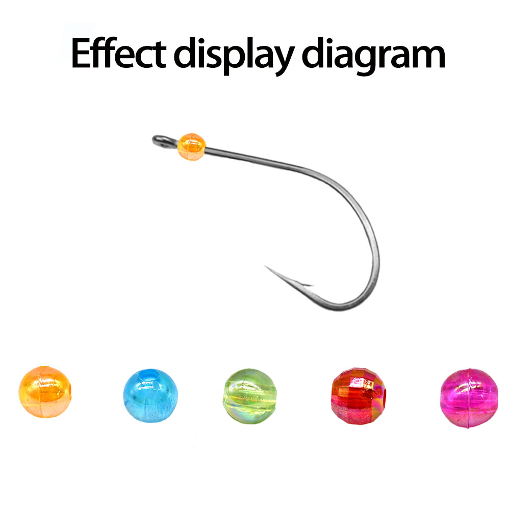 MNFT Mix 5 Colors Round Beads  - مراجعة Fishing Hook Assortment وسعره