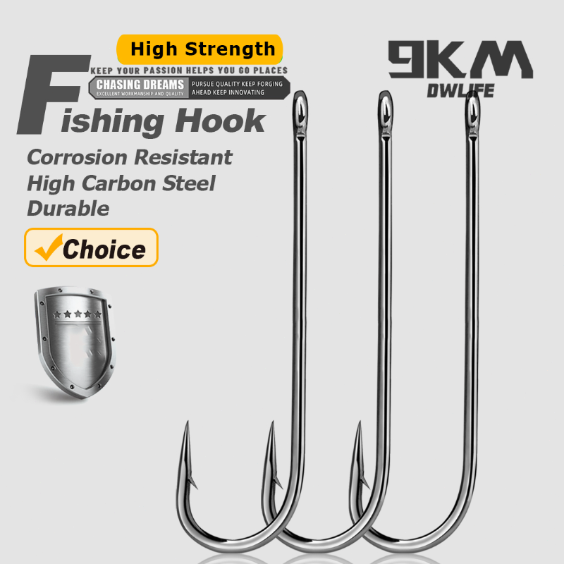 Fishing Hooks Long Shank Hooks - مراجعة Fishing Hook Offset وسعره