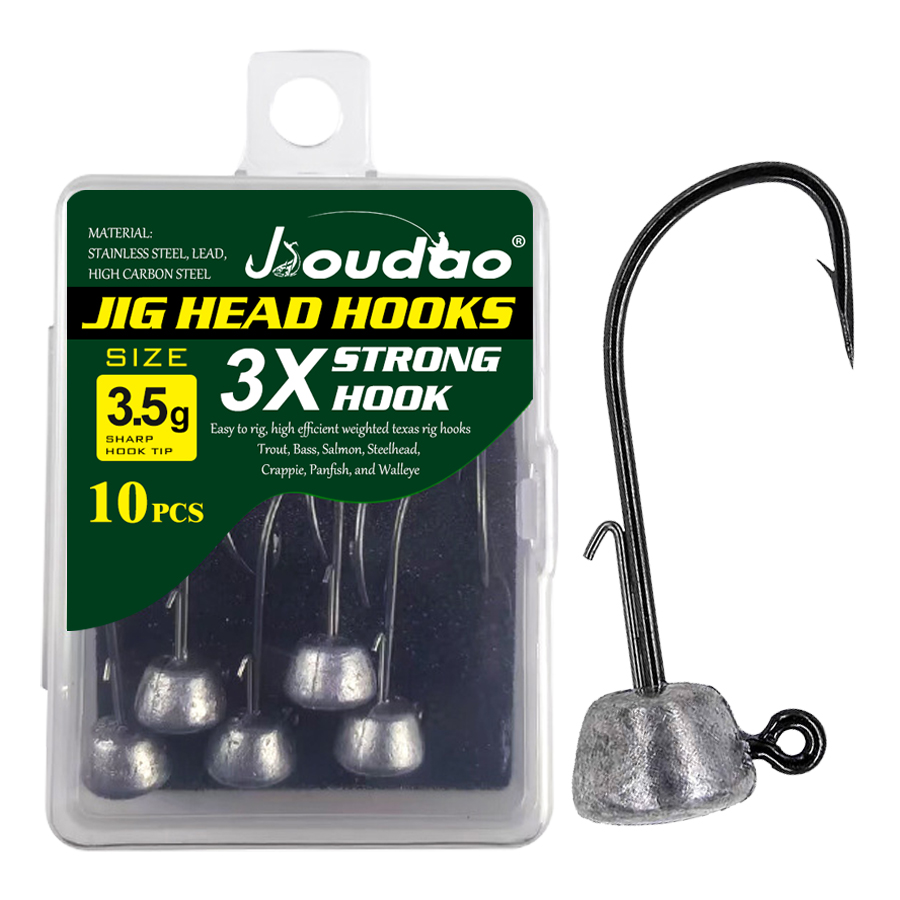 Mushroom Head Fishing Rigs Jig - مراجعة Fishing Hook Weedless وسعره