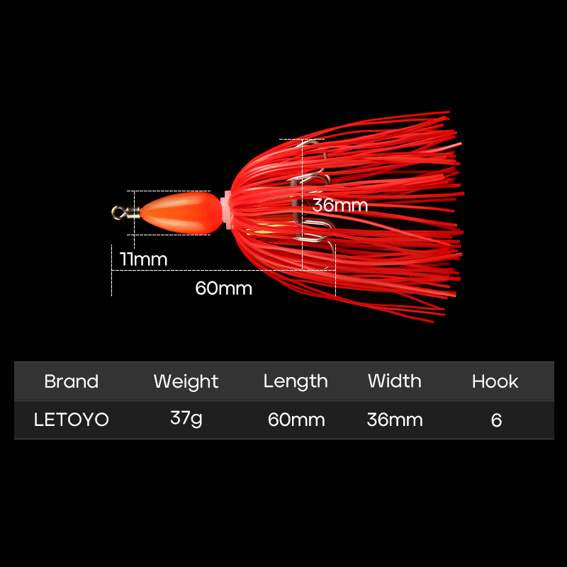 37g Weedless Football Jig Head - مراجعة Fishing Hook Weedless وسعره