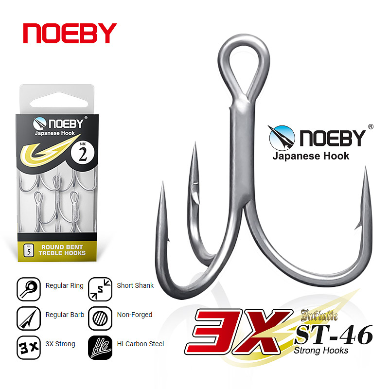 Noeby High Carbon Steel Fishin - مراجعة Fishing Hook Offset وسعره