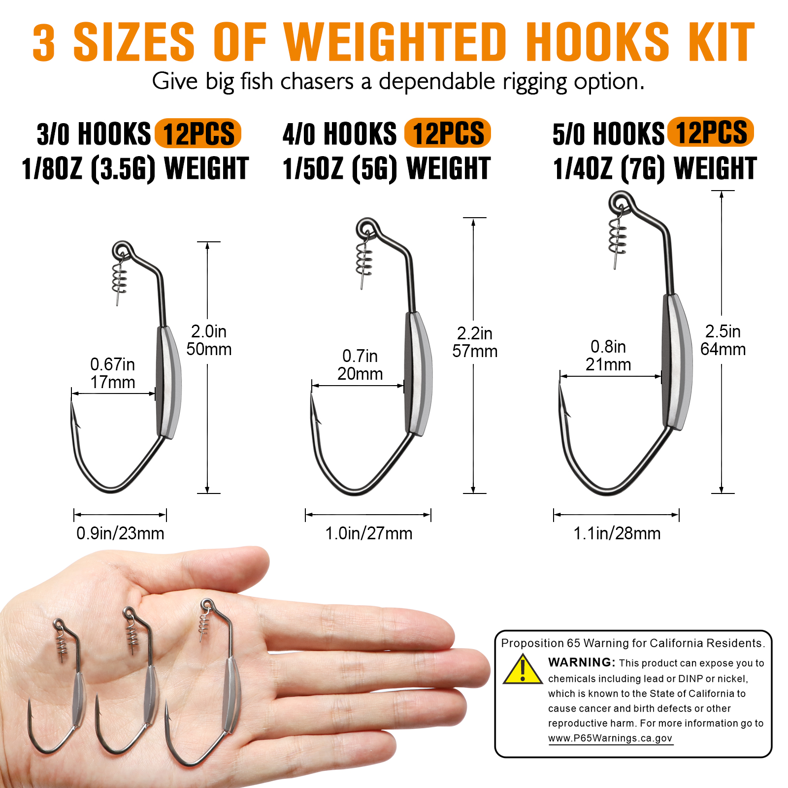 Dovesun 12PCS Weighted Swimbai - مراجعة Fishing Hook Weedless وسعره