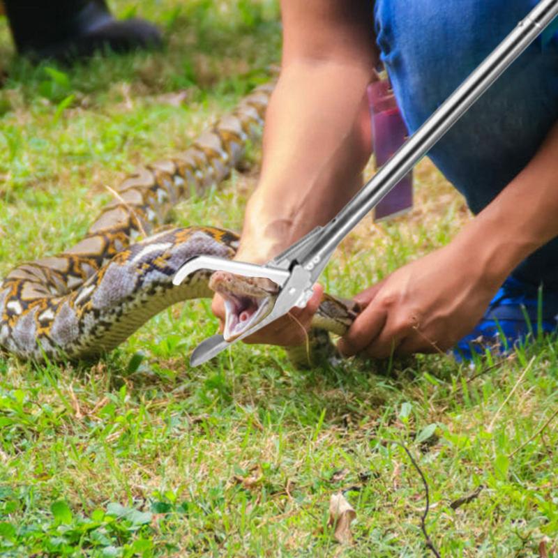120cm Foldable Snake Stick Elb - مراجعة Fishing Hook Stainless Steel وسعره