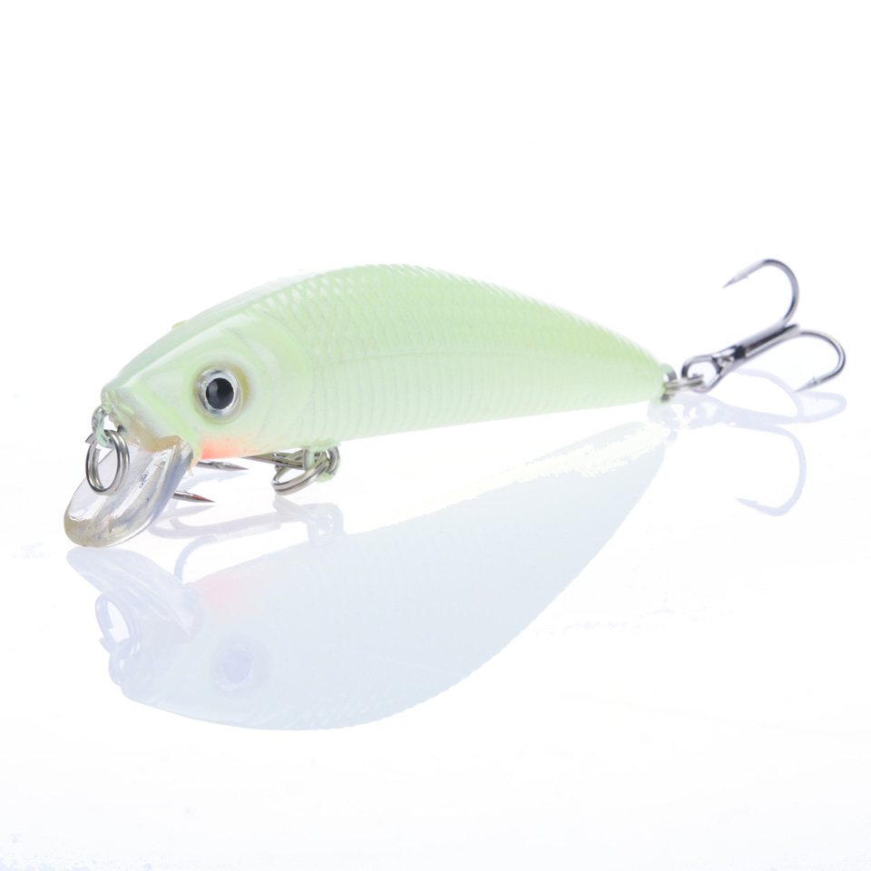 1Pcs 3D Luminous Night Fishing - مراجعة Fishing Hook Treble وسعره
