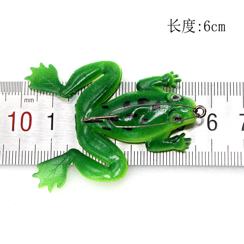 Weedless Soft Frog Lure With H - مراجعة Fishing Hook Weedless وسعره