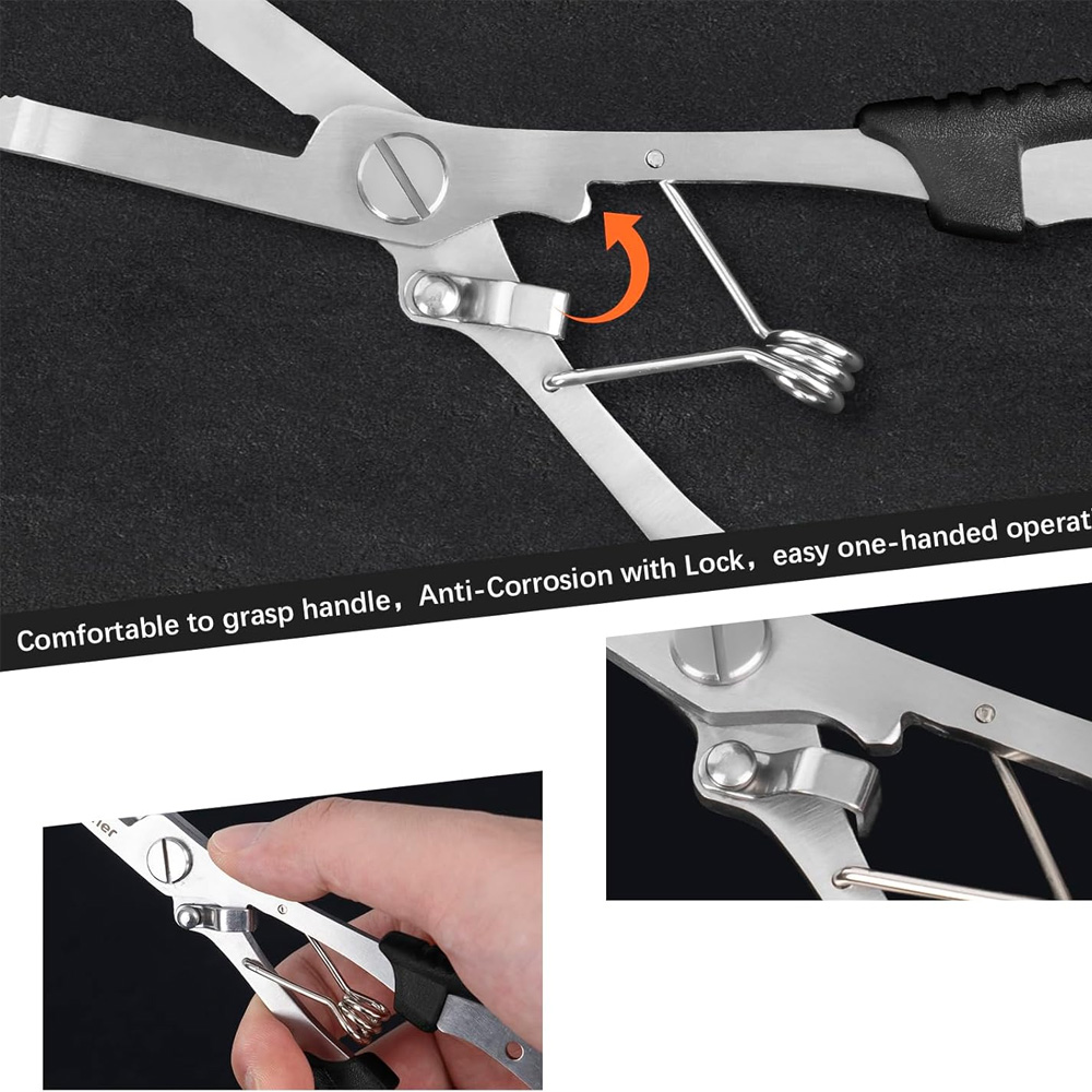 VIKINGAR 21cm Multifunctional  - مراجعة Fishing Hook Remover وسعره