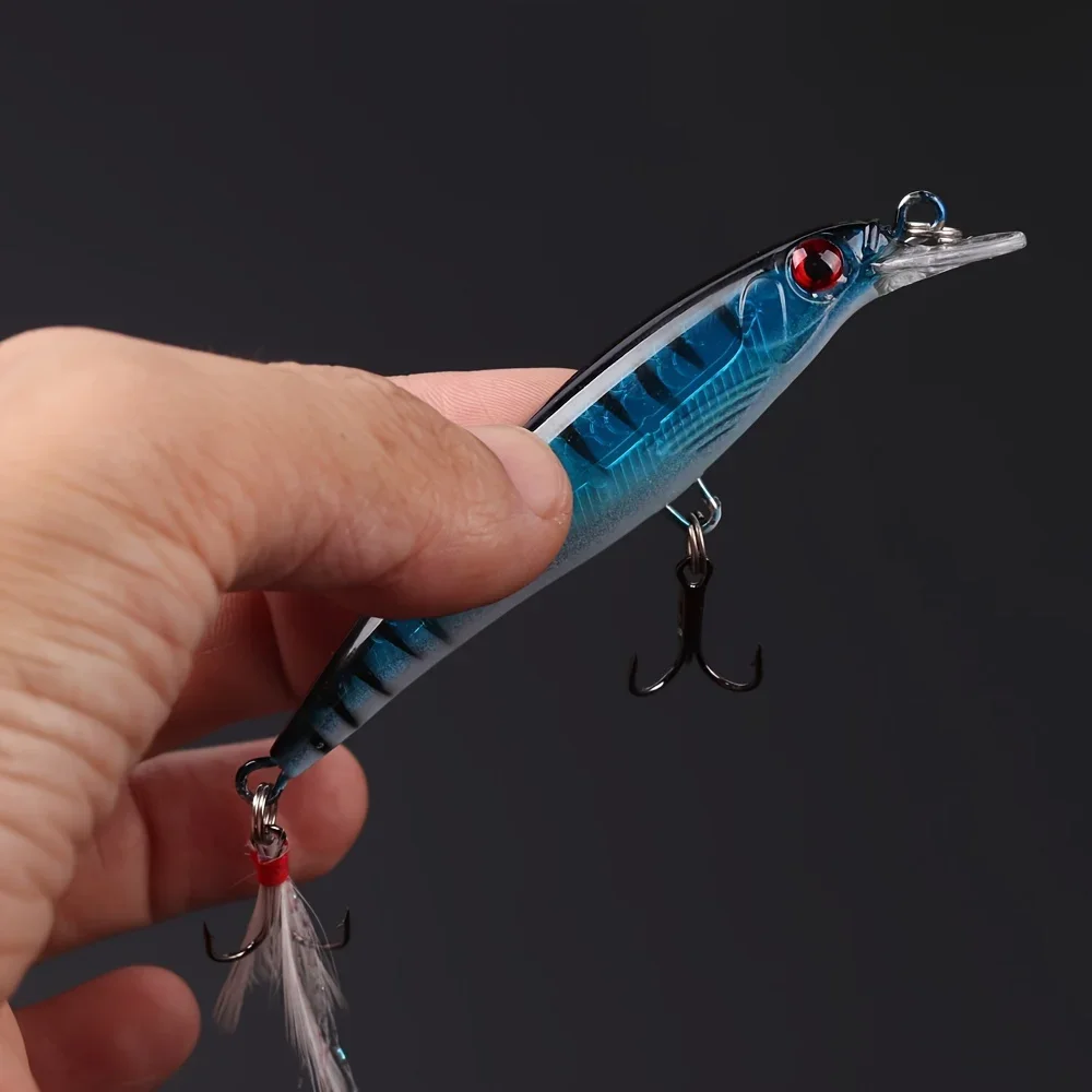 5pcs/box Laser 3D Eyes Bionic  - مراجعة Fishing Hook Box وسعره