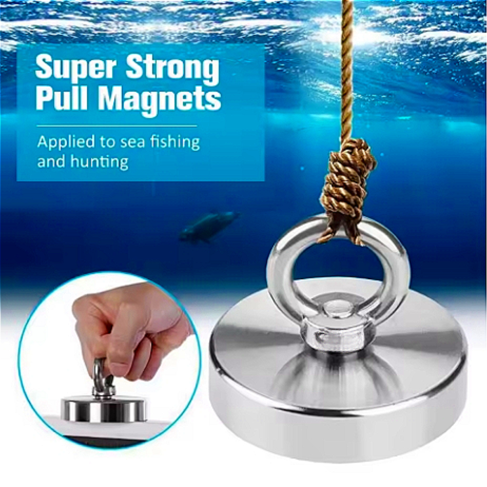 Fishing Salvage Neodymium Magn - مراجعة Fishing Hook Stainless Steel وسعره