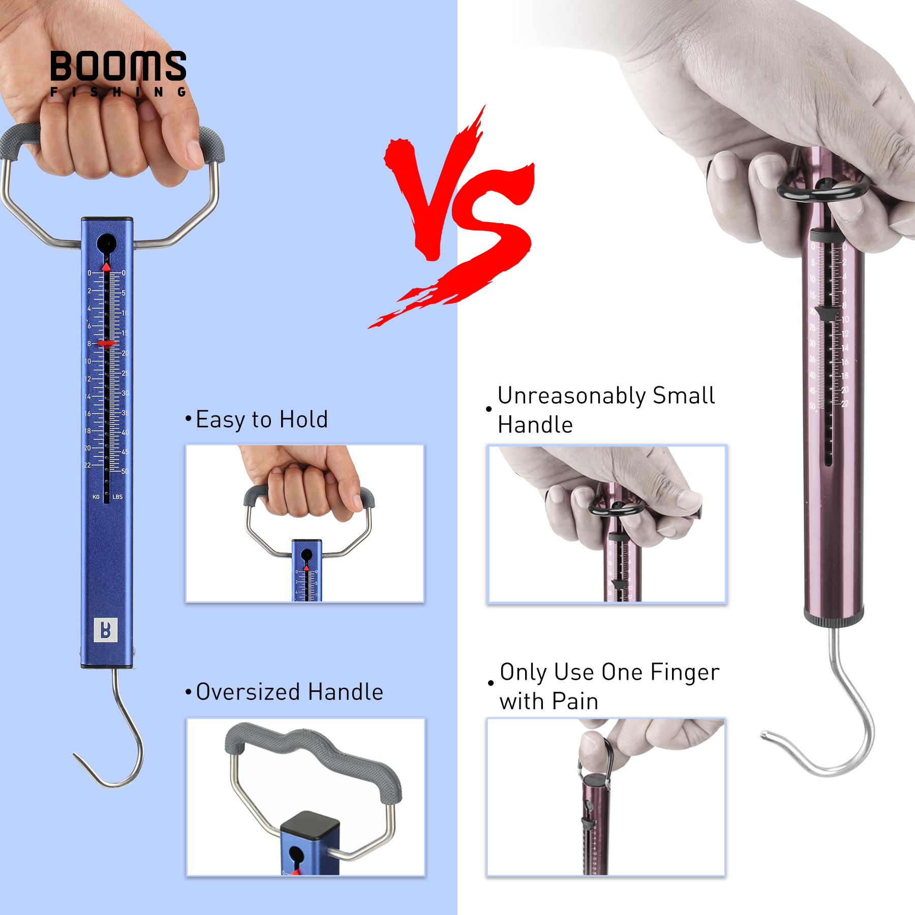 Booms Fishing TS2 Fish Scale S - مراجعة Fishing Hook Stainless Steel وسعره