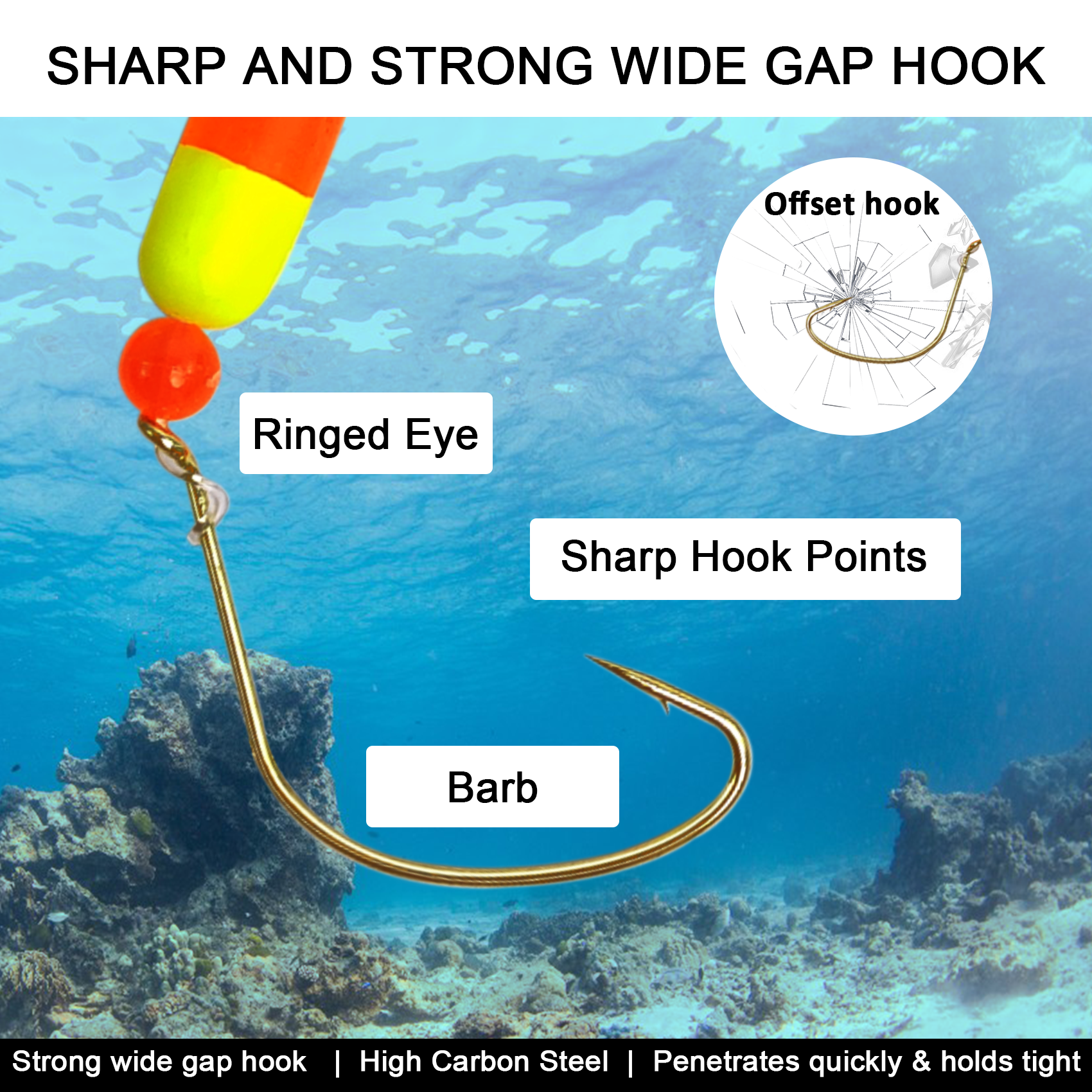 Aventik Pompano Rig Fishing Sa - مراجعة Fishing Hook Circle وسعره