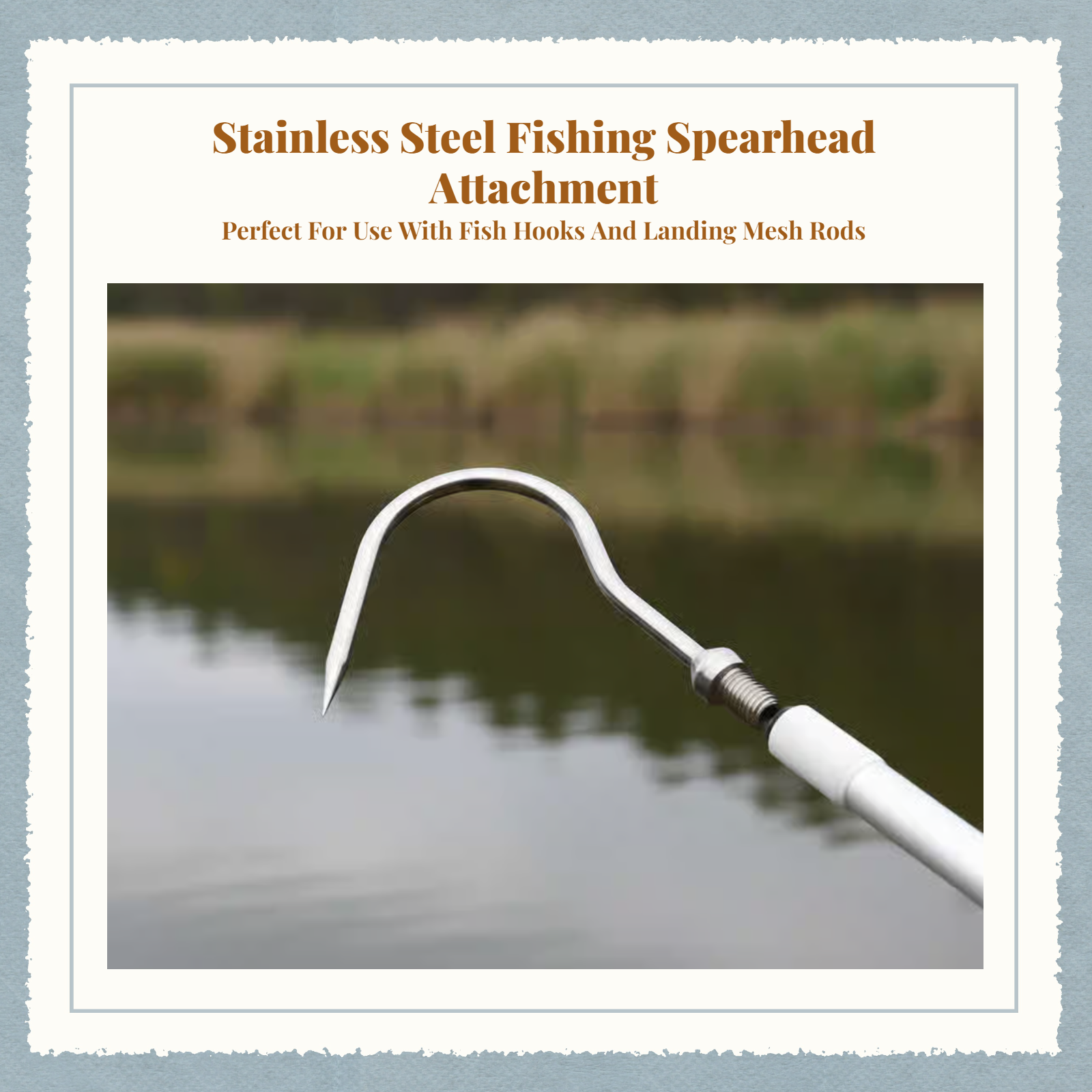 Fishing Sickle Head Stainless  - مراجعة Fishing Hook Stainless Steel وسعره