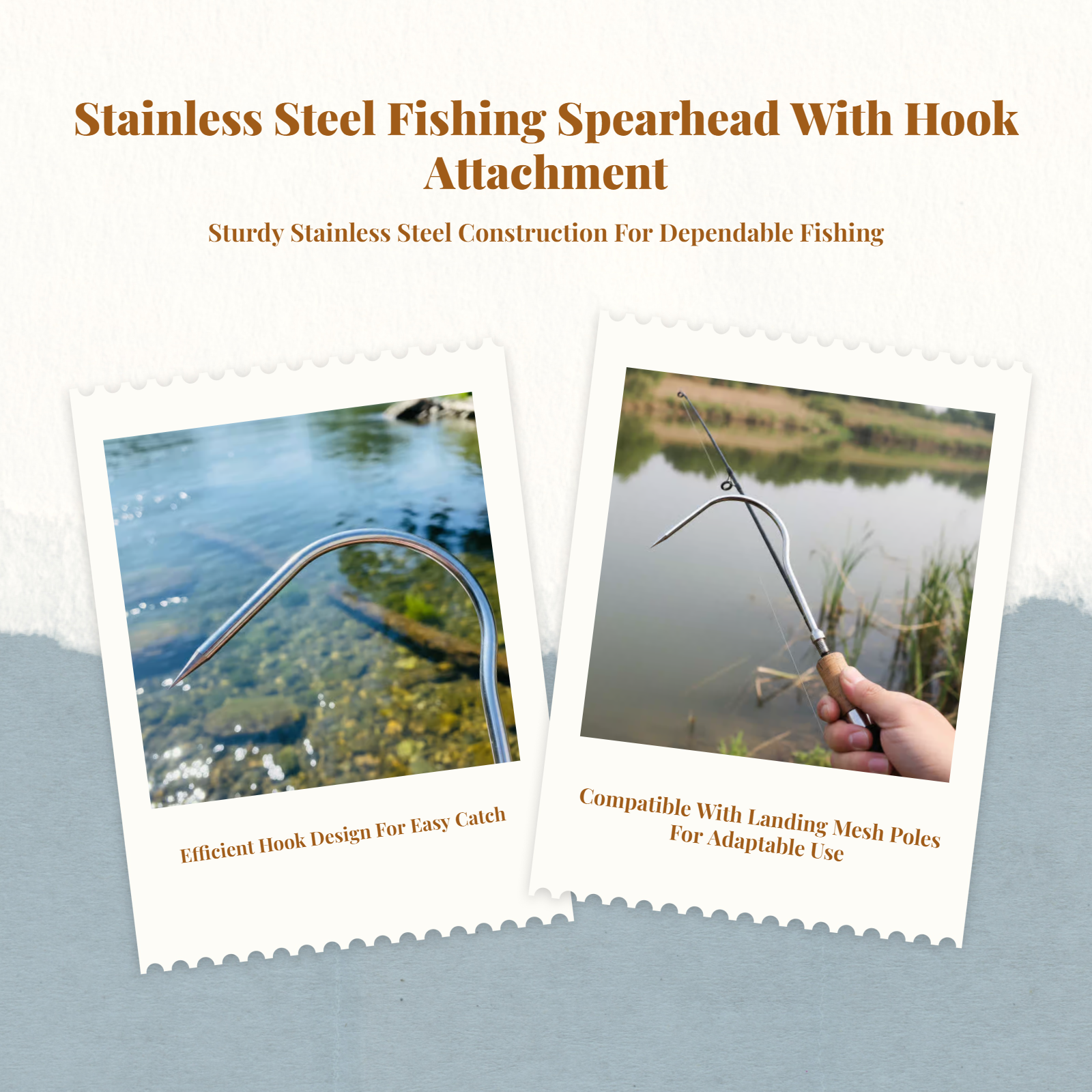 Fishing Sickle Head Stainless  - مراجعة Fishing Hook Stainless Steel وسعره