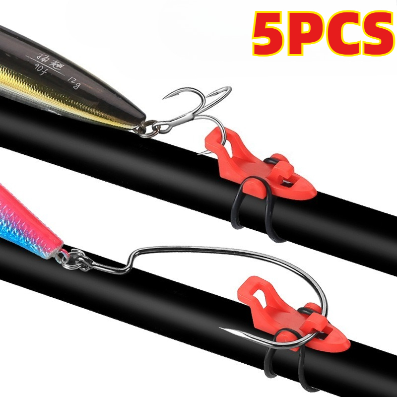 5pcs Fishing Rod Pole Hook Kee - مراجعة Fishing Hook Jig وسعره