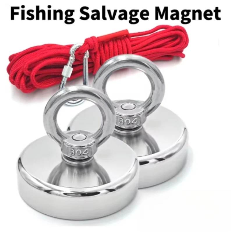 D16~D42mm Super Strong Neodymi - مراجعة Fishing Hook Stainless Steel وسعره